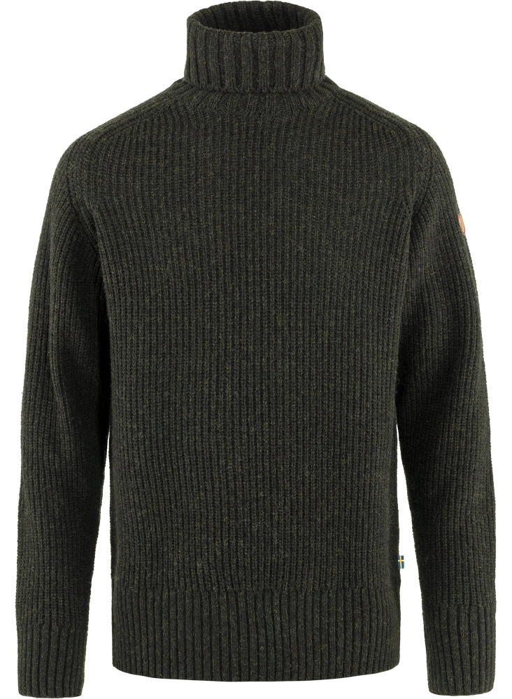 Ovik Roller Neck Sweater, kolor: 633 - Dark Olive