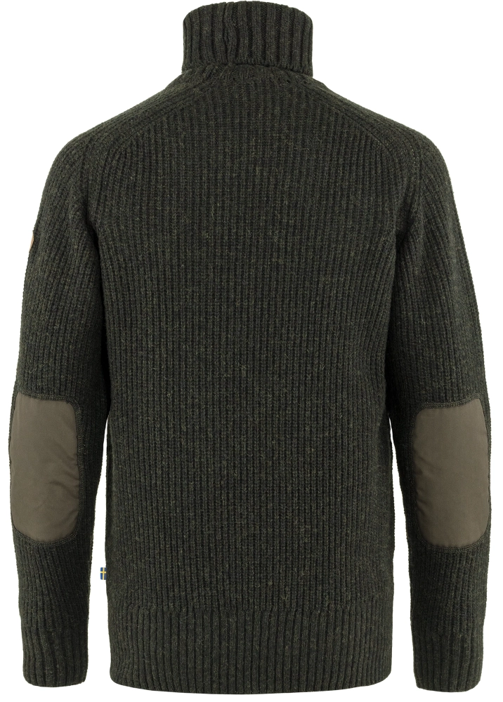 Ovik Roller Neck Sweater, kolor: 633 - Dark Olive