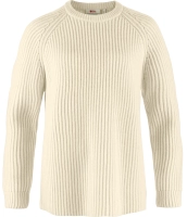 Ovik Rib Sweater W, kolor: 113 - Chalk White
