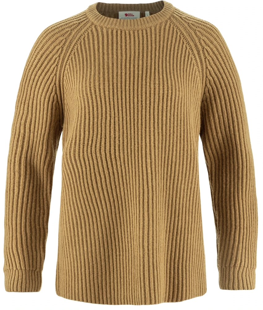 Ovik Rib Sweater W, kolor: 232 - Buckwheat Brown