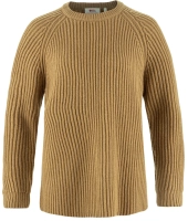 Ovik Rib Sweater W, kolor: 232 - Buckwheat Brown