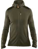 Keb Fleece Hoodie, kolor: 625-662 - Laurel Green-Deep Forest