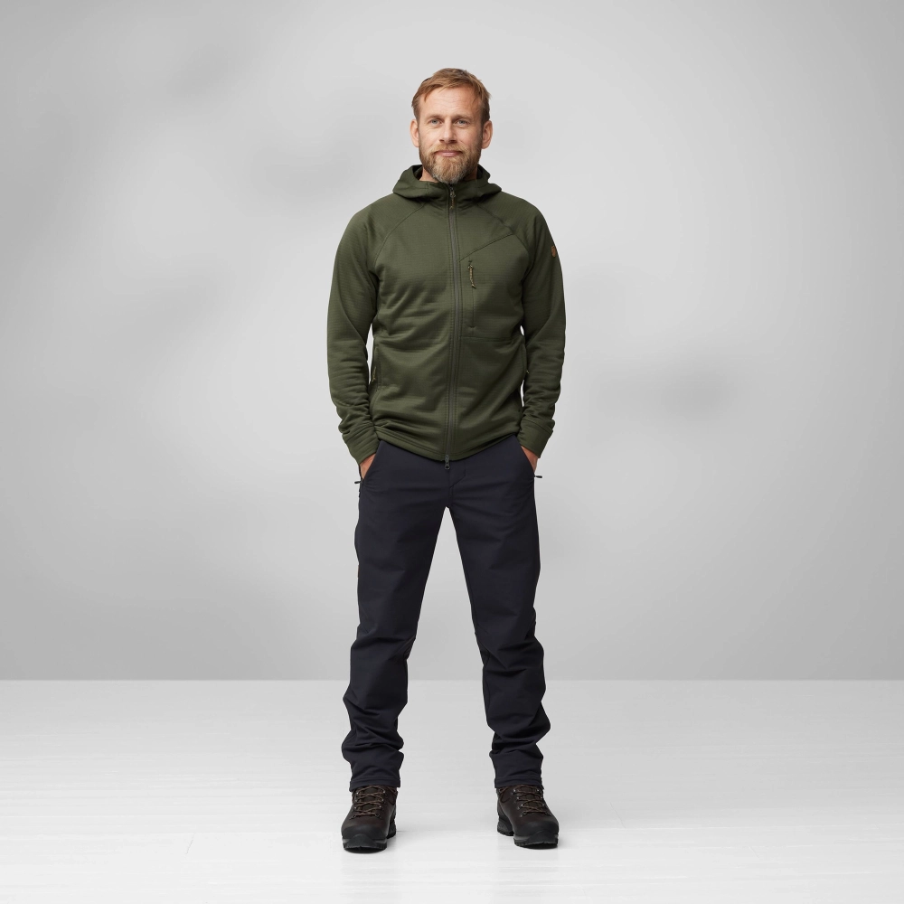 Abisko Grid Fleece Hoodie