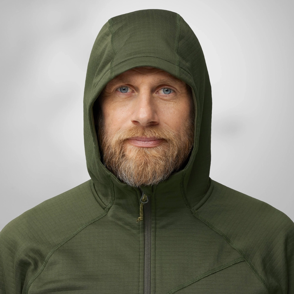 Abisko Grid Fleece Hoodie