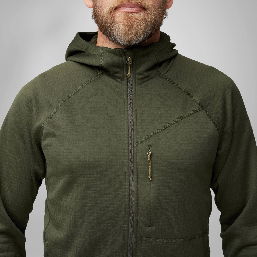 Abisko Grid Fleece Hoodie