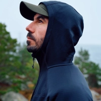Abisko Grid Fleece Hoodie
