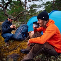 Abisko Grid Fleece Hoodie