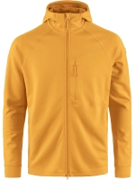 Abisko Grid Fleece Hoodie, kolor: 161 - Warm Yellow