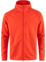 Abisko Grid Fleece Hoodie, kolor: 214 - Flame Orange