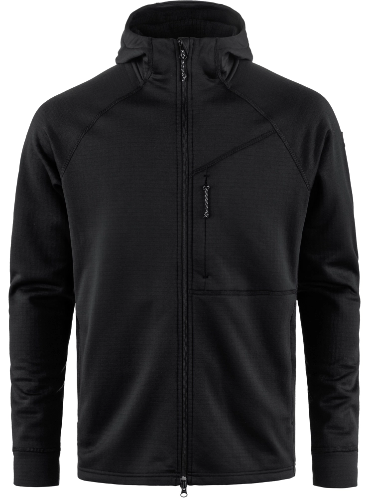 Abisko Grid Fleece Hoodie, kolor: 550 - Black