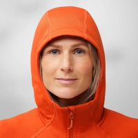 Abisko Grid Fleece Hoodie W