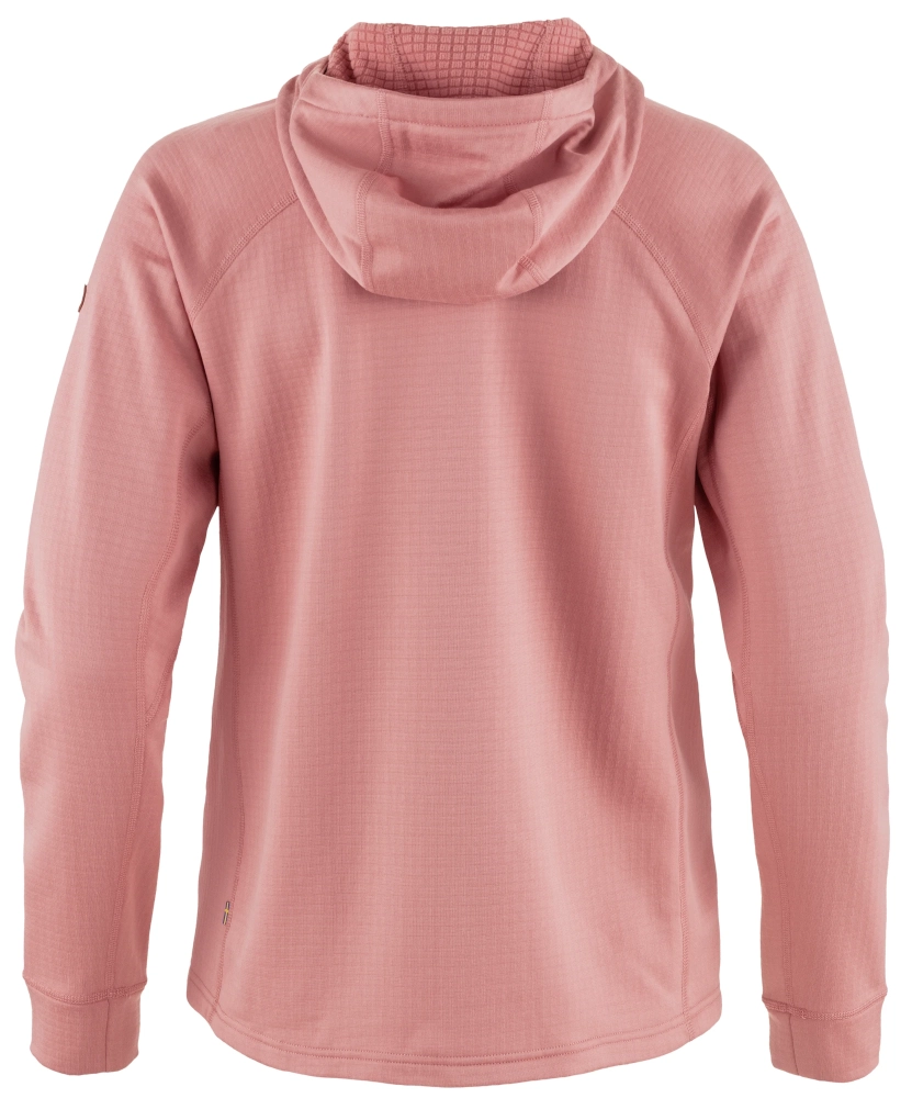 Abisko Grid Fleece Hoodie W, kolor: 300 - Dusty Rose