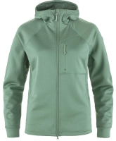 Abisko Grid Fleece Hoodie W, kolor: 614 - Patina Green