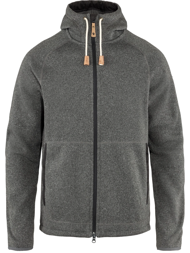 Ovik Fleece Hoodie, kolor: 030 - Dark Grey