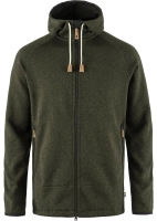 Ovik Fleece Hoodie, kolor: 662 - Deep Forest