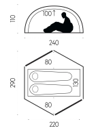 Keb Dome 2 wymiary techniczne