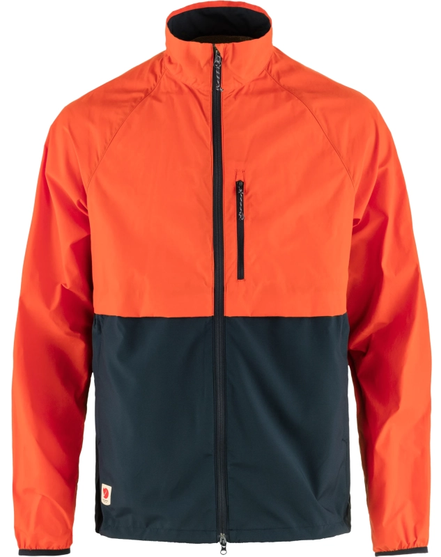 Fjallraven High Coast Hybrid Wind Jacket, kolor: 555-214 - Dark Navy-Flame Orange