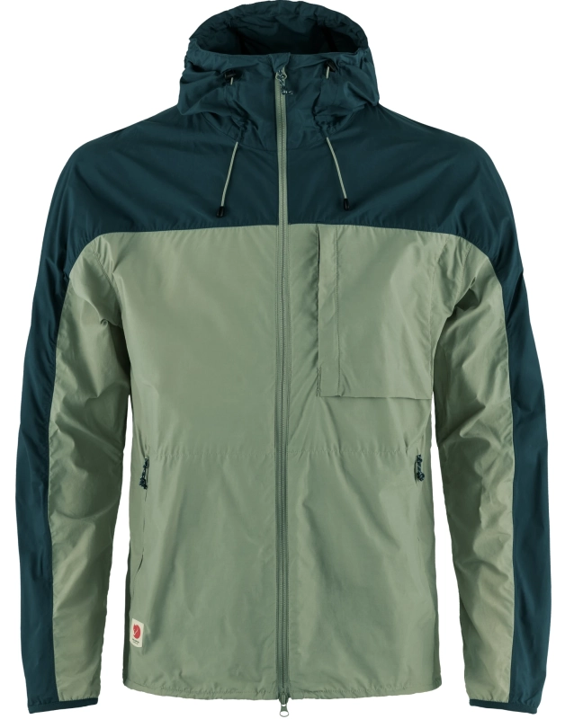High Coast Wind Jacket, kolor: 614-560 - Patina Green-Navy, 1