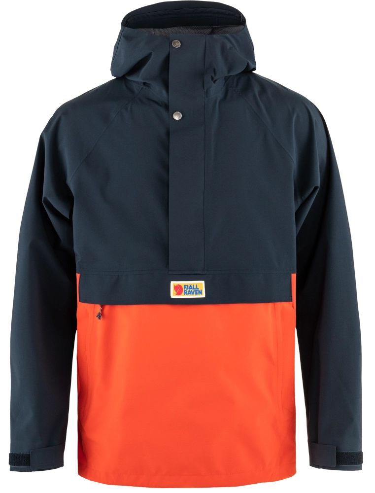 Vardag Hydratic Anorak, kolor: 555-214 - Dark Navy-Flame Orange