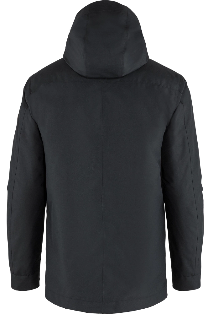 Visby 3in1 Jacket, kolor: 550 - Black, tył kurtki