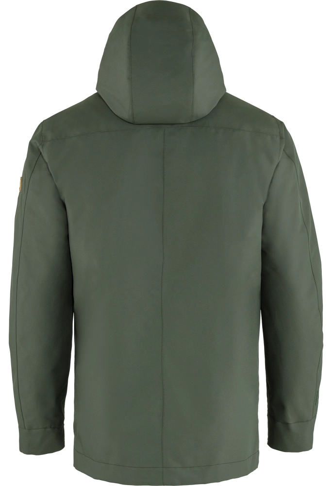 Visby 3in1 Jacket, kolor: 662 - Deep Forest, tył kurtki