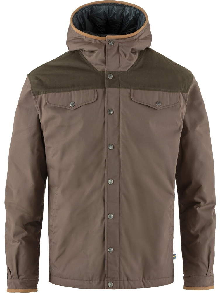Greenland No.1 Down Jacket, kolor: 244-633 - Suede Brown-Dark Olive