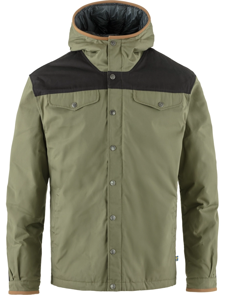 Greenland No.1 Down Jacket, kolor: 620-030 - Green-Dark Grey
