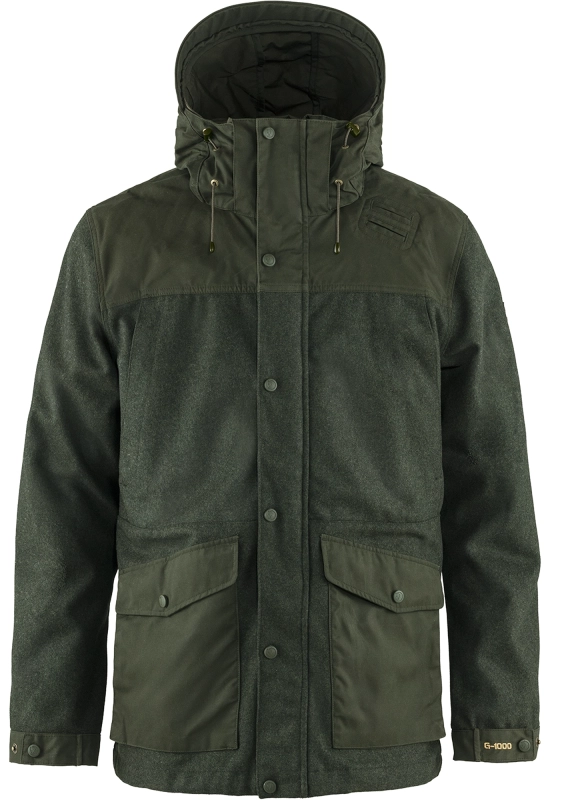 Varmland Wool Jacket, kolor: 662 - Deep Forest