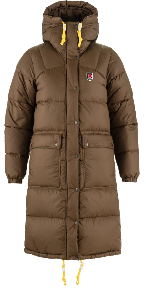 Expdition Long Down Parka Parka W, kolor: 299 - Dark Oak