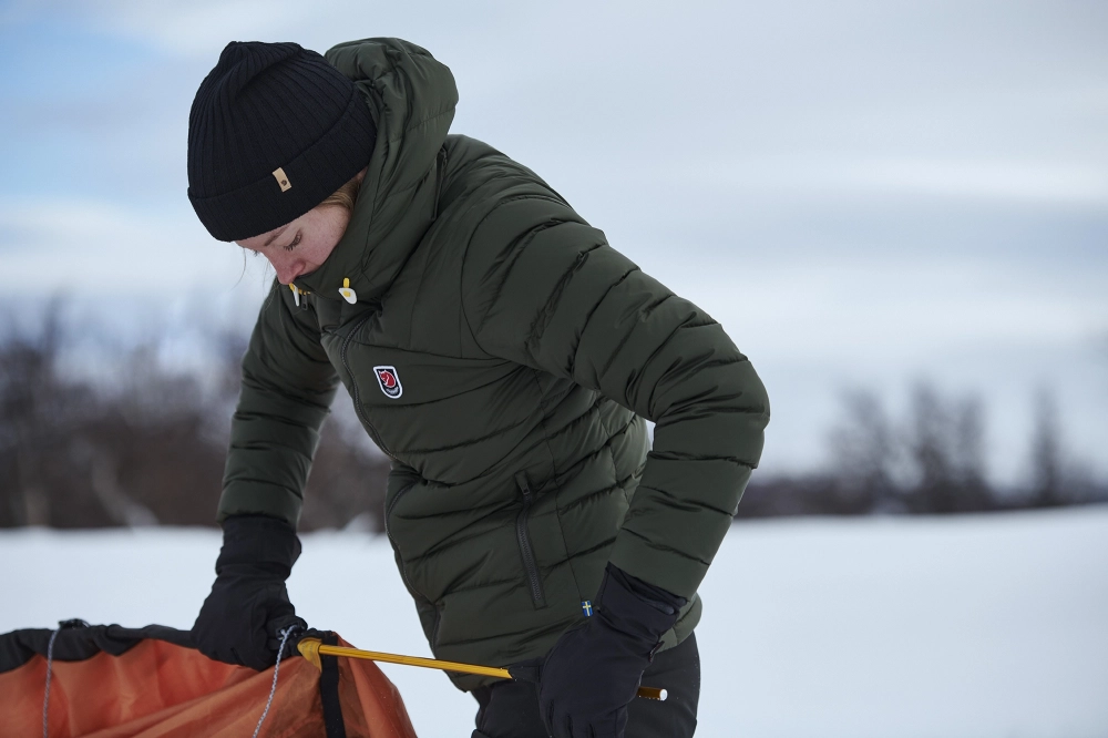 Expedition Pack Down Hoodie W