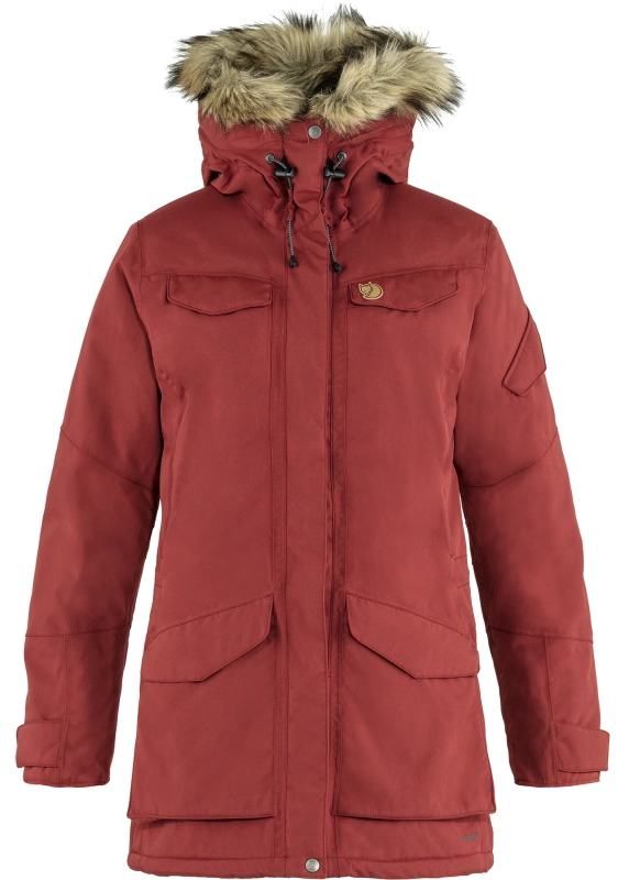 Nuuk Parka W, kolor: 345 - Red Oak