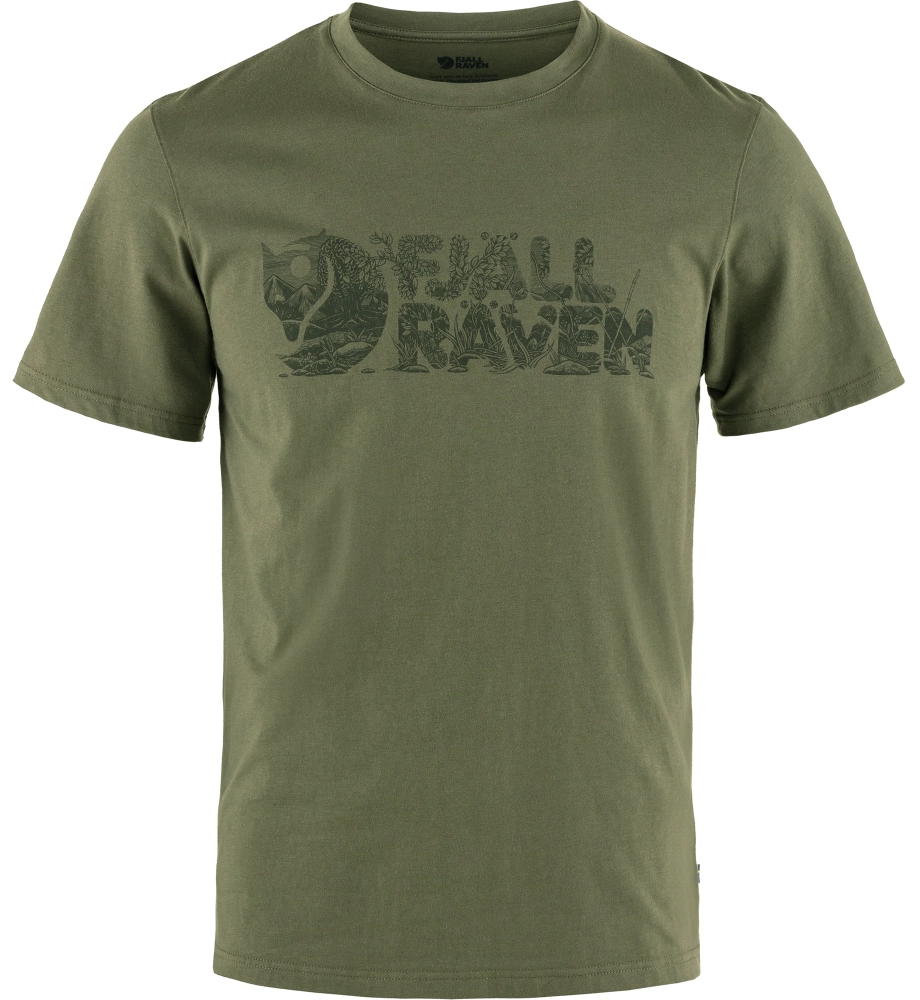 Lush Logo T-shirt, kolor: 625 - Laurel Green, 1