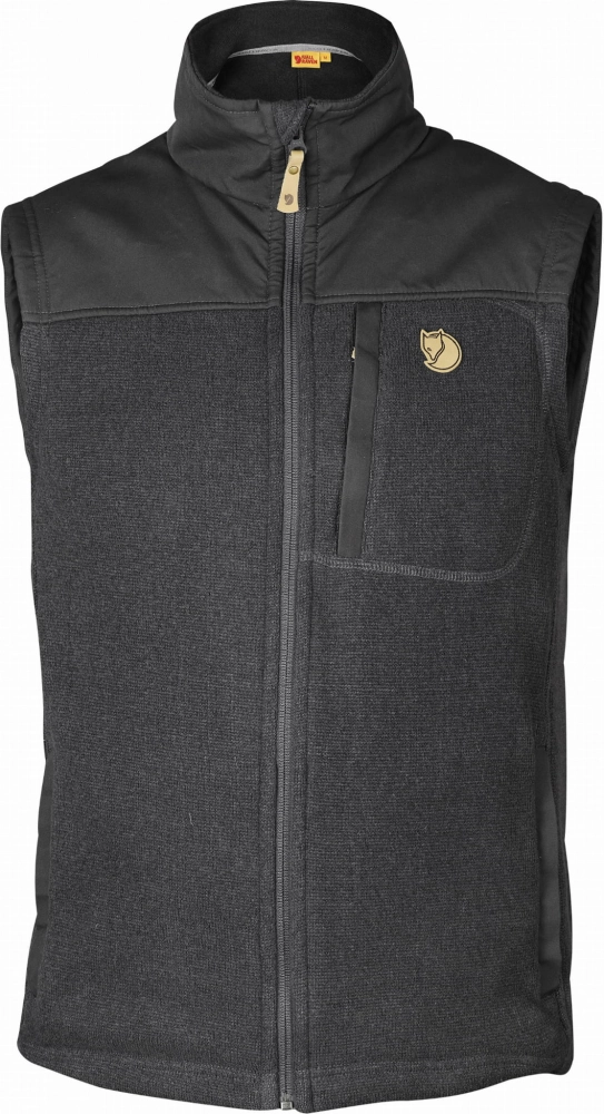 Buck Fleece Vest, kolor: 030 - Dark Grey