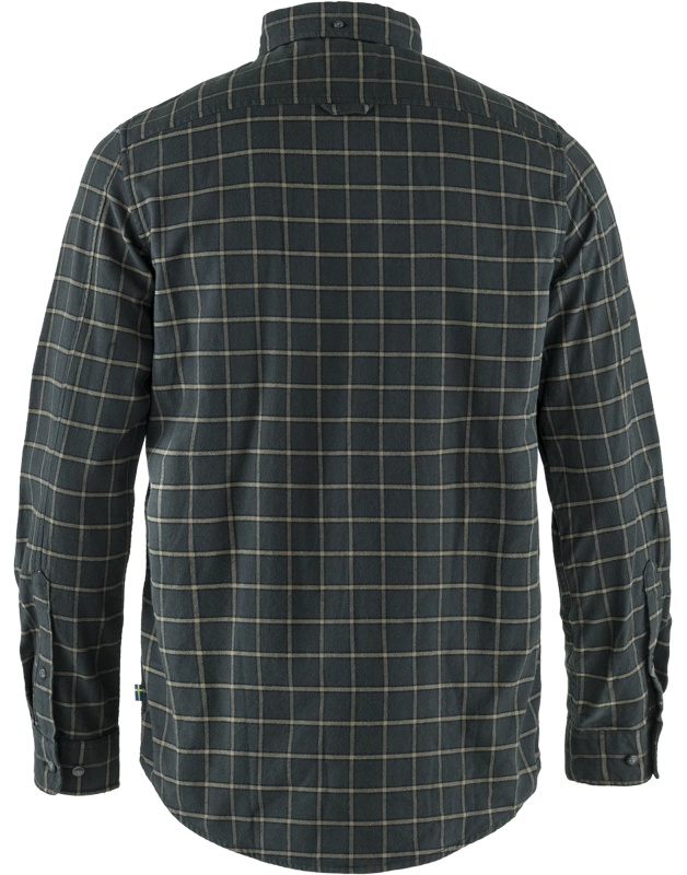 Ovik Flannel Shirt, kolor: 030 - Dark Grey