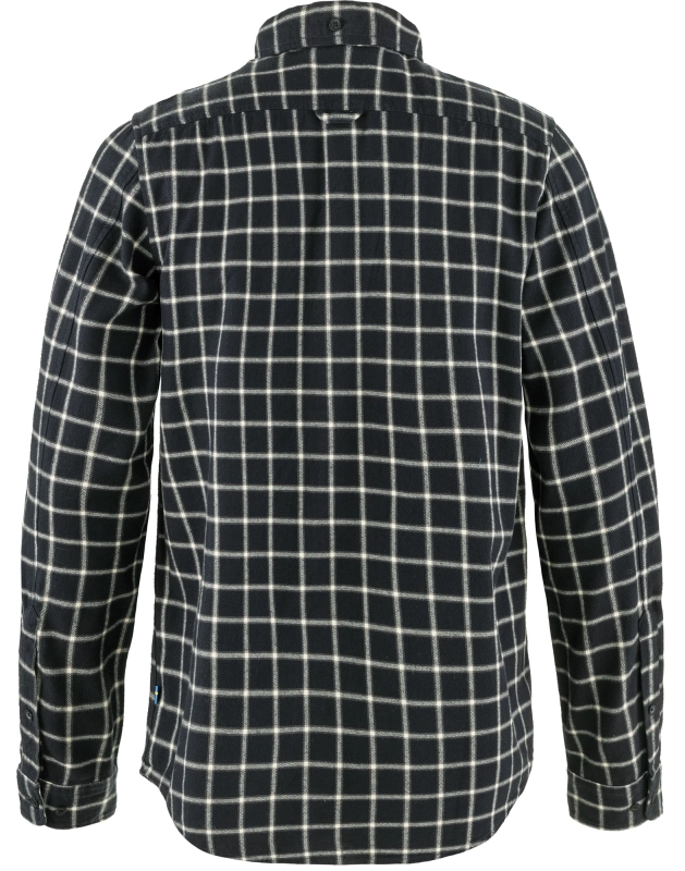 Ovik Flannel Shirt, kolor: 555-113 - Dark Navy-Chalk White