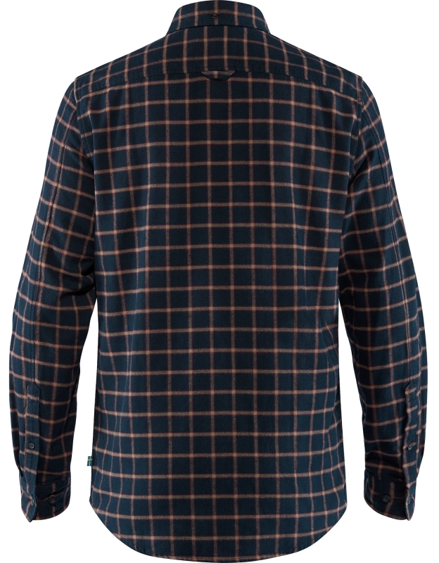 Ovik Flannel Shirt, kolor: 555 - Dark Navy