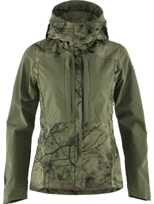 Keb Jacket, kolor: 626-625 - Green Camo-Laurel Green