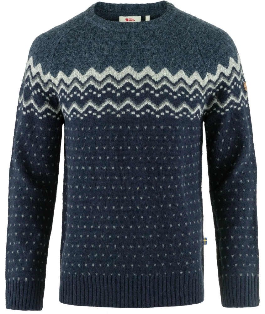 Ovik Knit Sweater, kolor: 555-570 - Dark Navy-Mountain Blue