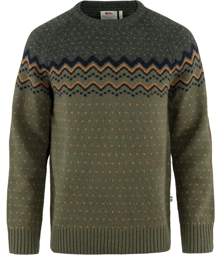 Ovik Knit Sweater, kolor: 625-662 - Laurel Green-Deep Forest