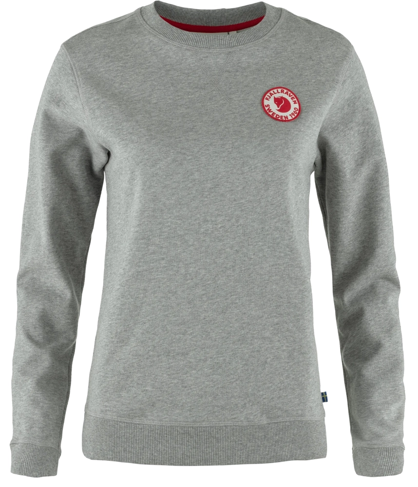 1960 Logo Badge Sweater W, kolor: 020-999 - Grey-Melange