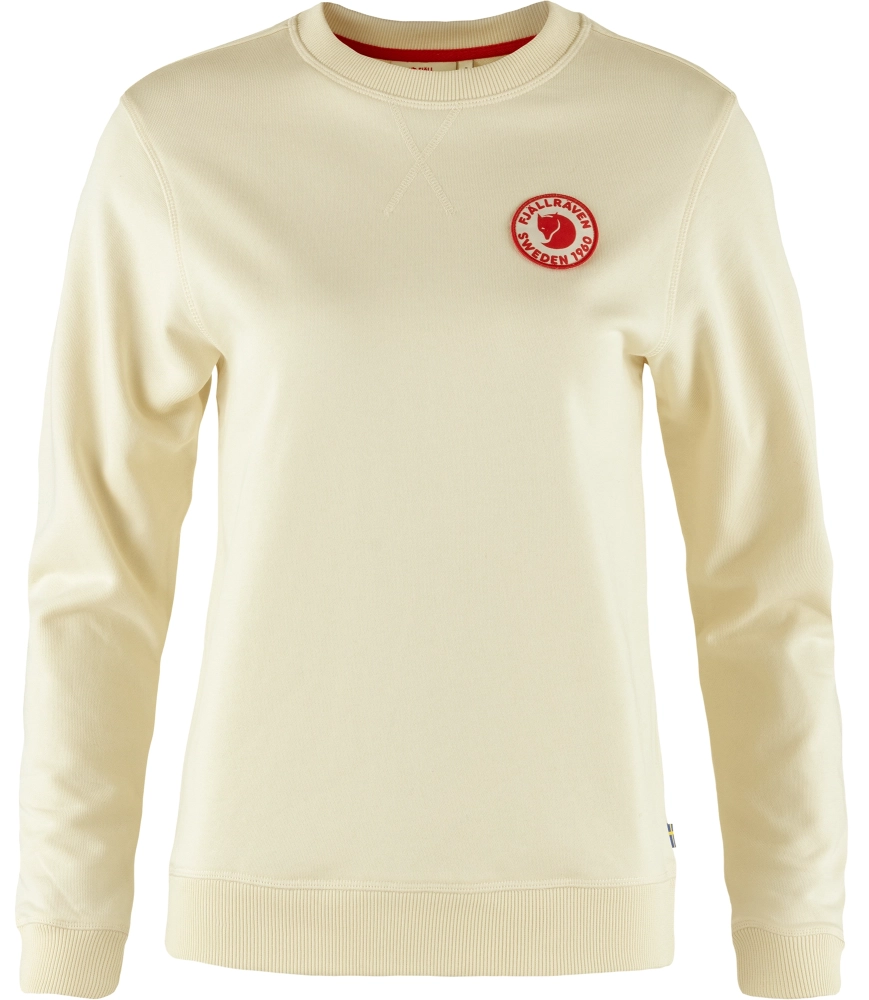 1960 Logo Badge Sweater W, kolor: 113 - Chalk White