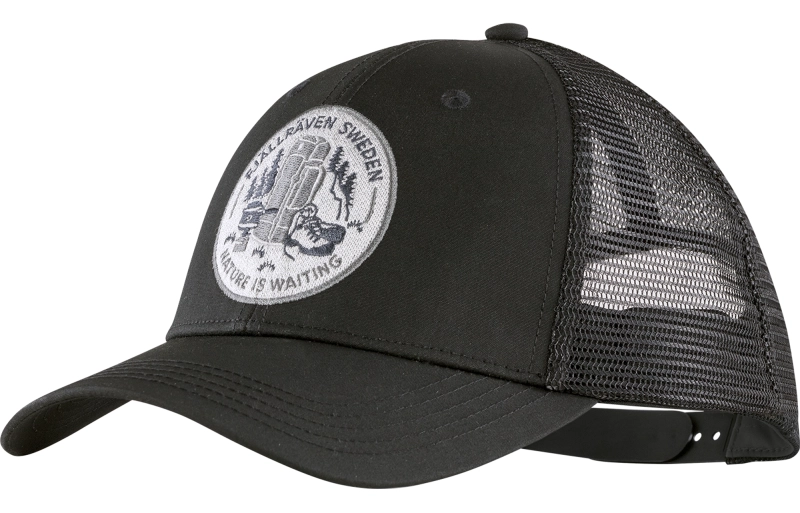 Fjallraven Fikapaus Langtradarkeps, kolor: 550 - Black