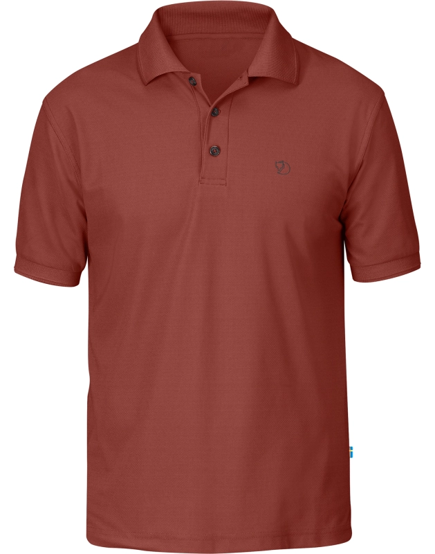Crowley Pique Shirt, kolor: 325 - Deep Red