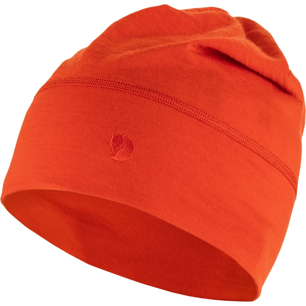 Abisko Lite Wool Beanie, kolor: 214 - Flame Orange