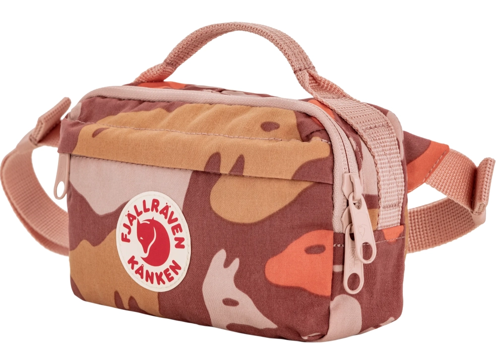 Kanken Graphics Hip Pack, kolor: 302-986 - Chalk Rose-Hidden Animals
