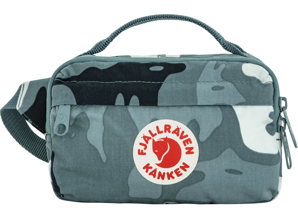 Kanken Graphics Hip Pack, kolor: 577-986 - Nimbus Blue-Hidden Animals