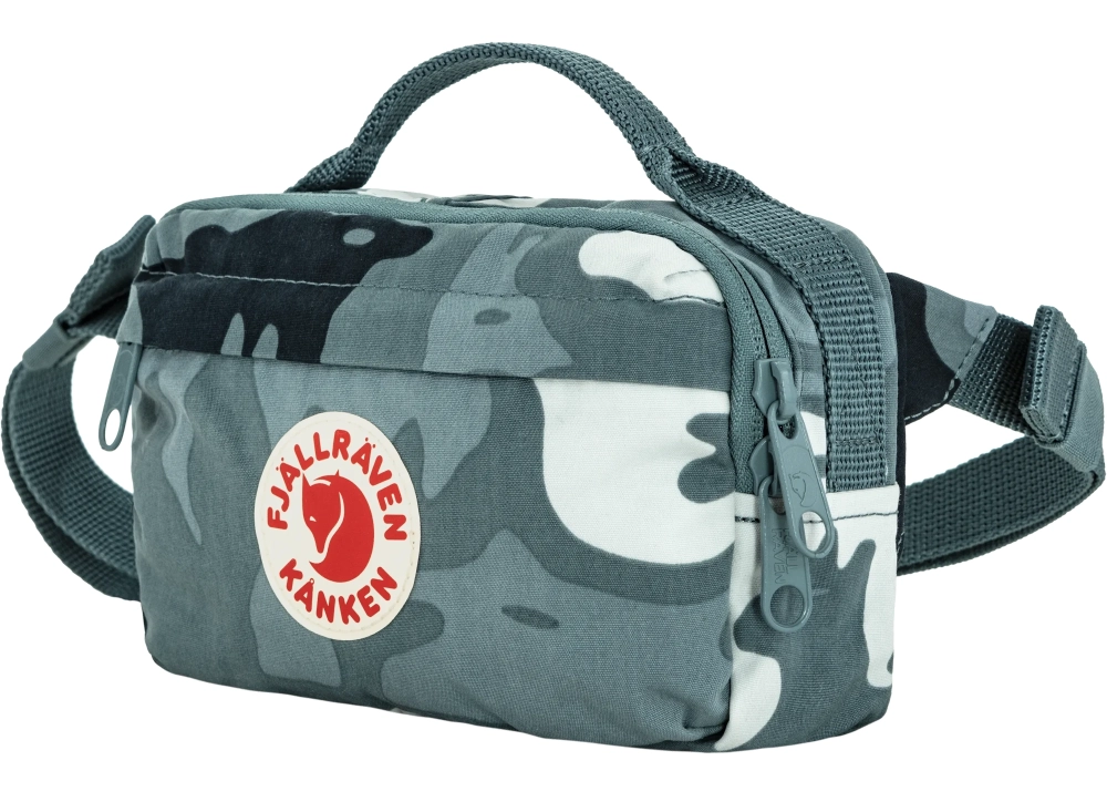 Kanken Graphics Hip Pack, kolor: 577-986 - Nimbus Blue-Hidden Animals