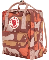 Fjallraven Kanken Graphics Mini, kolor: 302-986 - Chalk Rose-Hidden Animals
