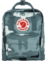Fjallraven Kanken Graphics Mini, kolor: 577-986 - Nimbus Blue-Hidden Animals