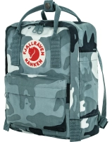 Fjallraven Kanken Graphics Mini, kolor: 577-986 - Nimbus Blue-Hidden Animals